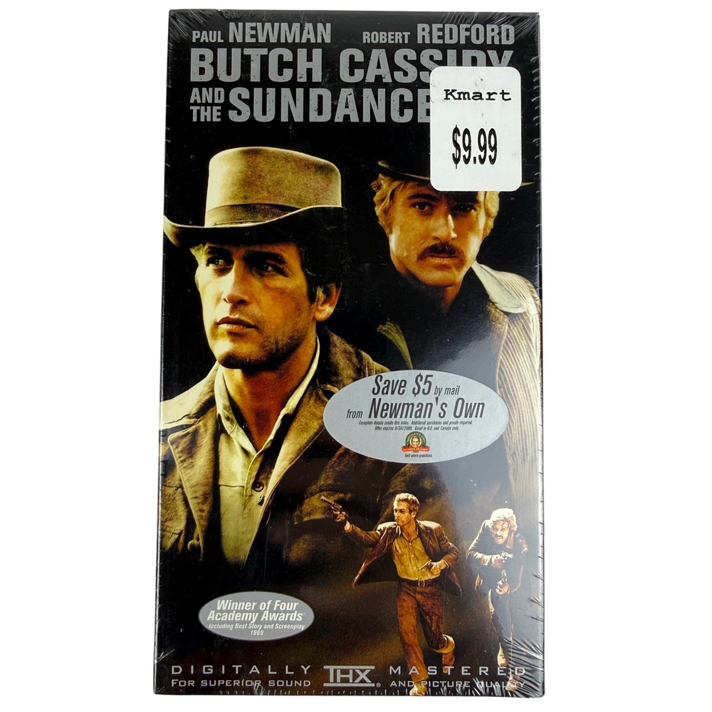 Butch Cassidy and the Sundance Kid VHS Special Edition THX Digitally Mastered‎